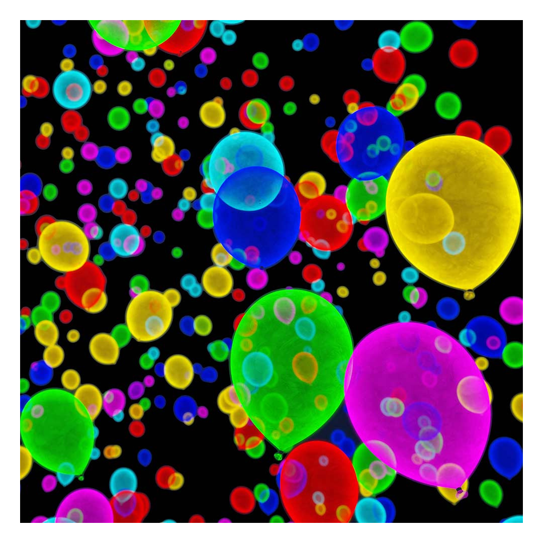 Ballons fluo, Ø 25 cm, 50 pièces  acheter en ligne sur buttinette -  loisirs créatifs