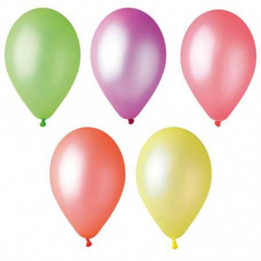 10 ballons fluo néon pour lumière noire en latex - 30 cm - Jour de Fête -  Ballons - Ballon et Accessoire