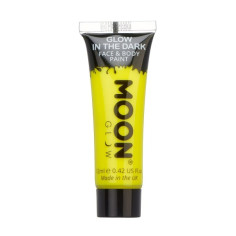 Peinture Phosphorescente Corps 12 ml jaune