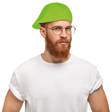 Casquette disco fluo vert