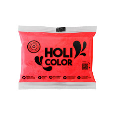 Poudre Holi ROUGE - Sachet 75 grammes