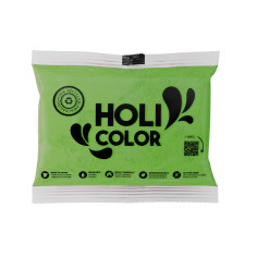 Poudre Holi VERT - Sachet 75 grammes