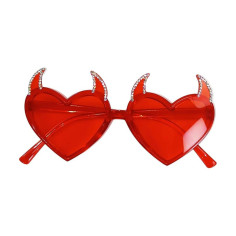 Lunettes Halloween cornes de diable