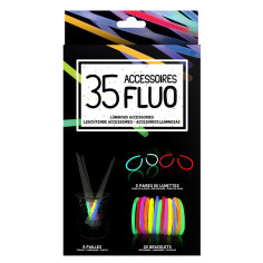 Kit 35 accessoires lumineux party GLOW