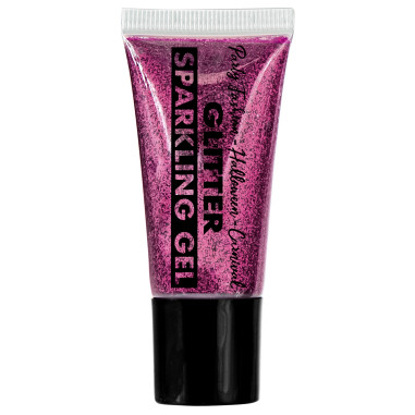 Gel maquillage rose à paillettes - Couleur de Nuit