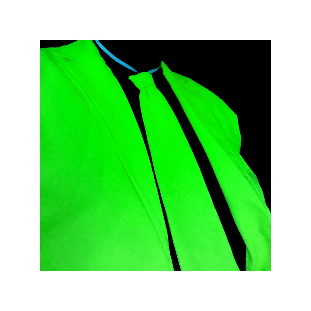Déguisement fluo vert chic homme luxe_ Taille M - Costumes homme - Creavea